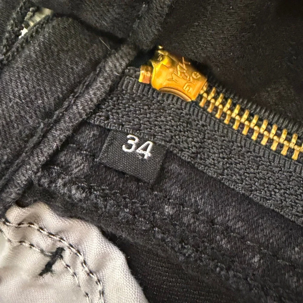 Origin USA Delta-68 Men Black Performance Stretch Denim Jeans Size 34  Maine USA